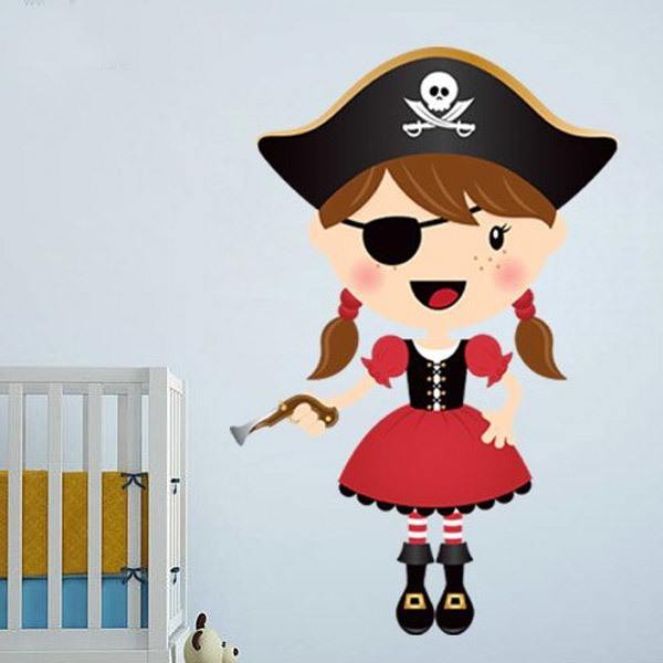 Adesivi per Bambini: La piccola pistola pirata