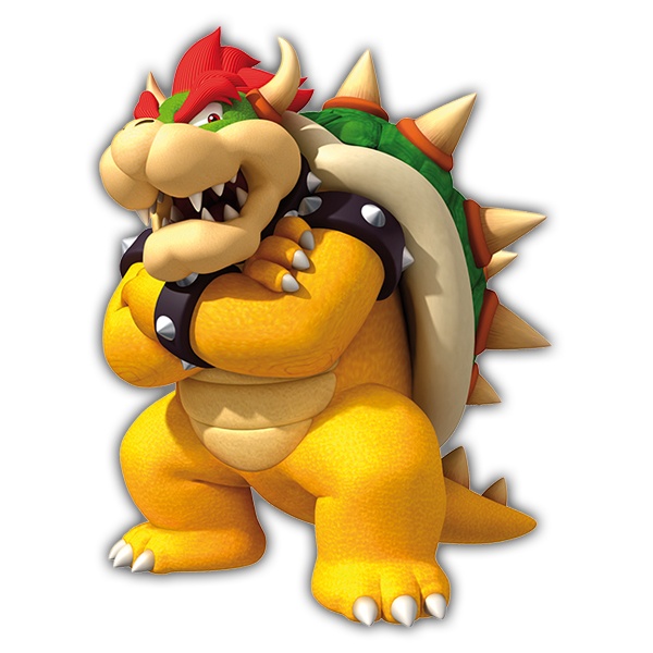 Adesivi per Bambini: King Bowser