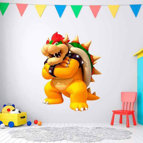 Adesivi per Bambini: King Bowser