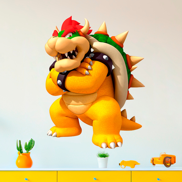 Adesivi per Bambini: King Bowser