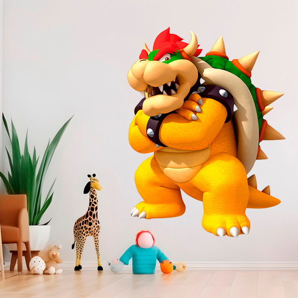 Adesivi per Bambini: King Bowser