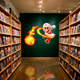 Adesivi per Bambini: Mario Bros Palla di Fuoco 9