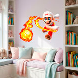 Adesivi per Bambini: Mario Bros Palla di Fuoco 10