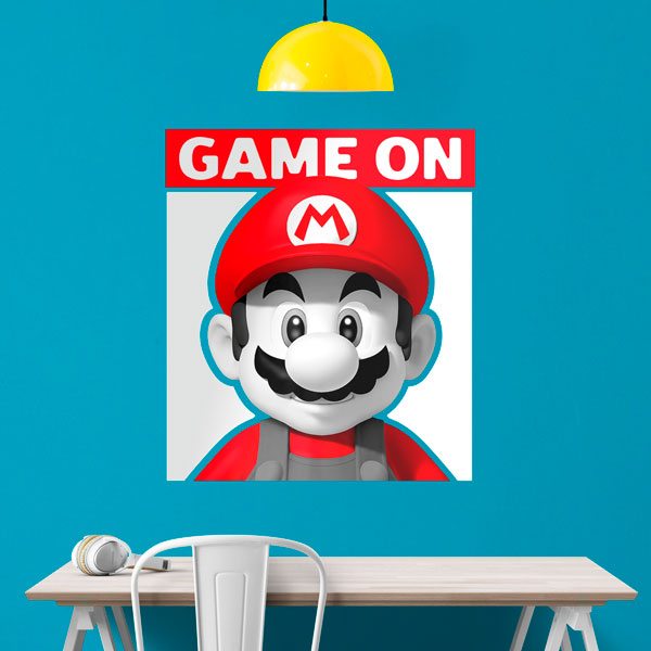 Adesivi per Bambini: Mario Bros Game On