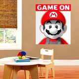 Adesivi per Bambini: Mario Bros Game On 4