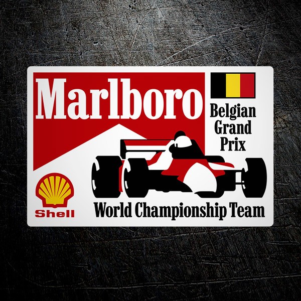 Adesivi per Auto e Moto: Marlboro Gran Premio del Belgio