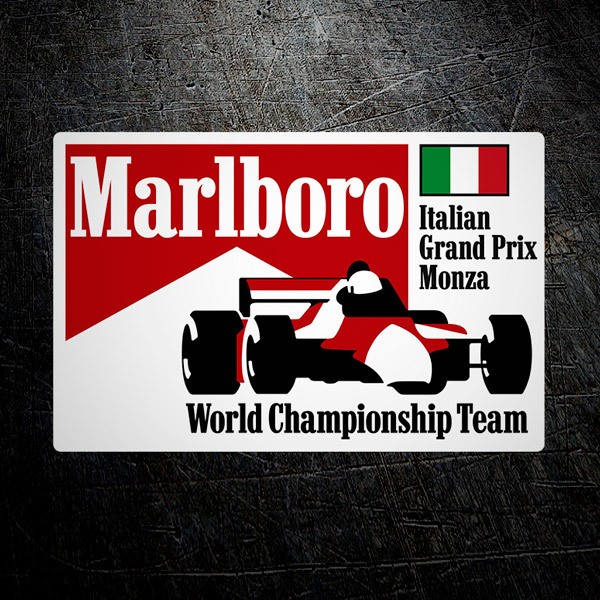Adesivi per Auto e Moto: Marlboro Gran Premio d'Italia Monza 1