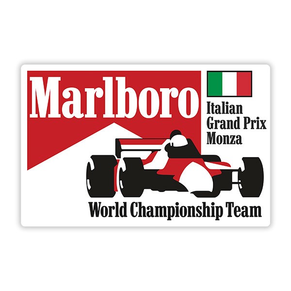 Adesivi per Auto e Moto: Marlboro Gran Premio d'Italia Monza