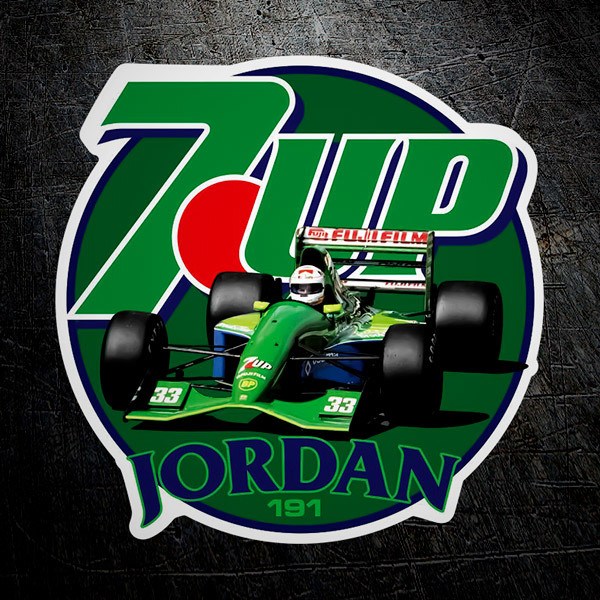 Adesivi per Auto e Moto: 7 Up Jordan