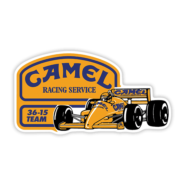 Adesivi per Auto e Moto: Camel 36-15 Team 0