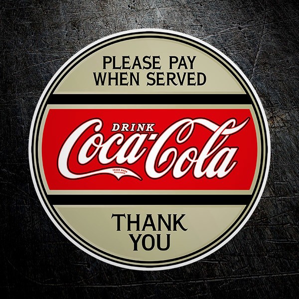 Adesivi per Auto e Moto: Drink Coca Cola