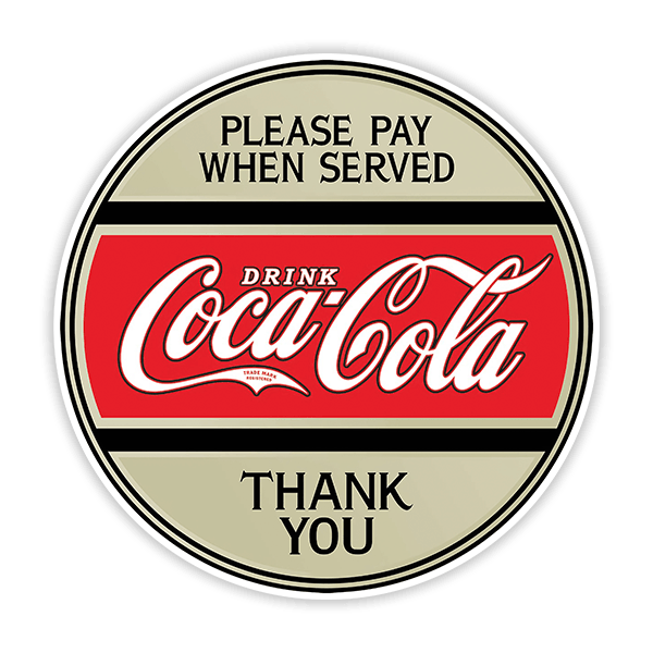 Adesivi per Auto e Moto: Drink Coca Cola