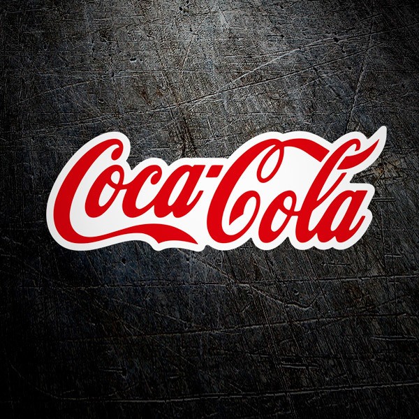 Adesivi per Auto e Moto: Coca Cola Lettering