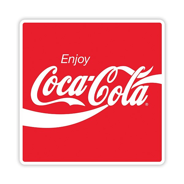 Adesivi per Auto e Moto: Enjoy Coca Cola