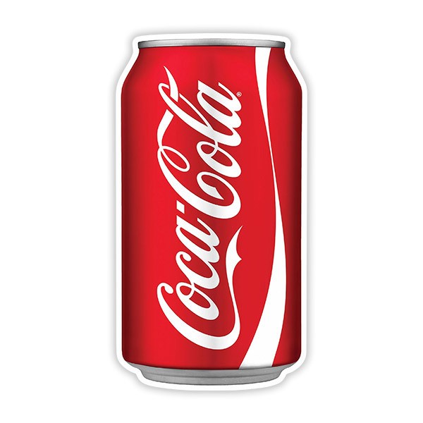 Adesivi per Auto e Moto: Lattina di Coca Cola