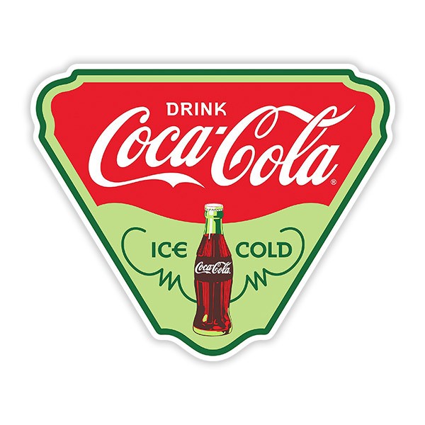 Adesivi per Auto e Moto: Poster della Coca Cola
