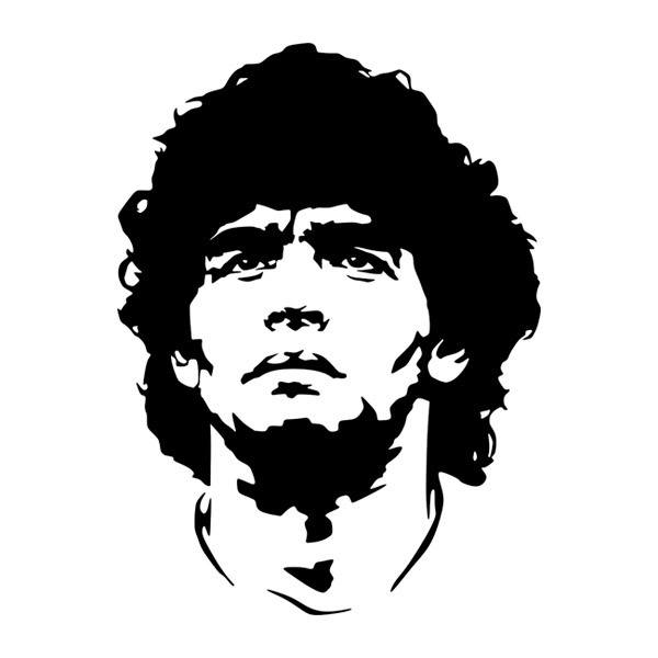 Adesivi Murali: Diego Armando Maradona