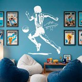 Adesivi Murali: Diego Maradona el Pelusa 8