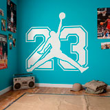 Adesivi Murali: Logo Jordan 17