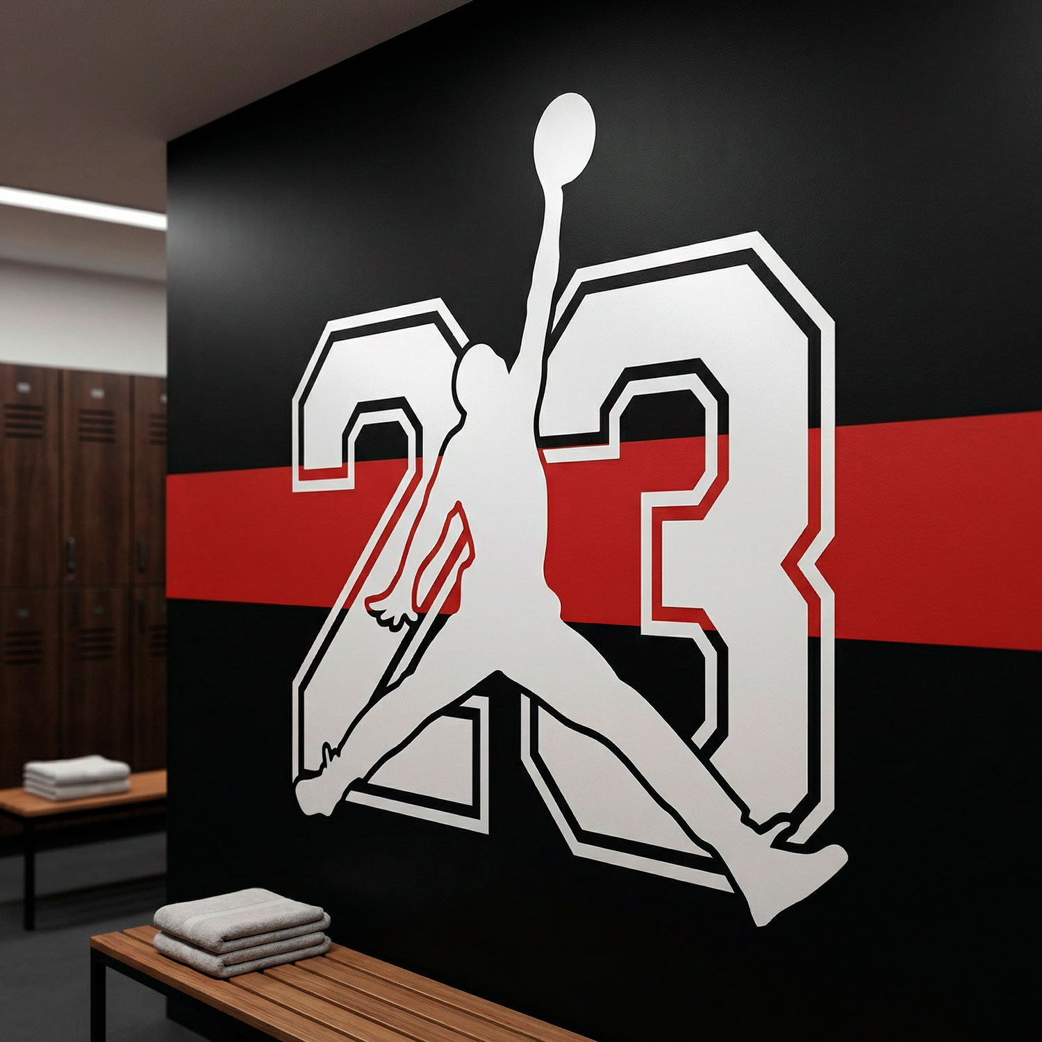 Adesivi Murali: Logo Jordan