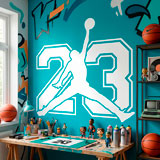 Adesivi Murali: Logo Jordan 22