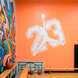 Adesivi Murali: Logo Jordan 23