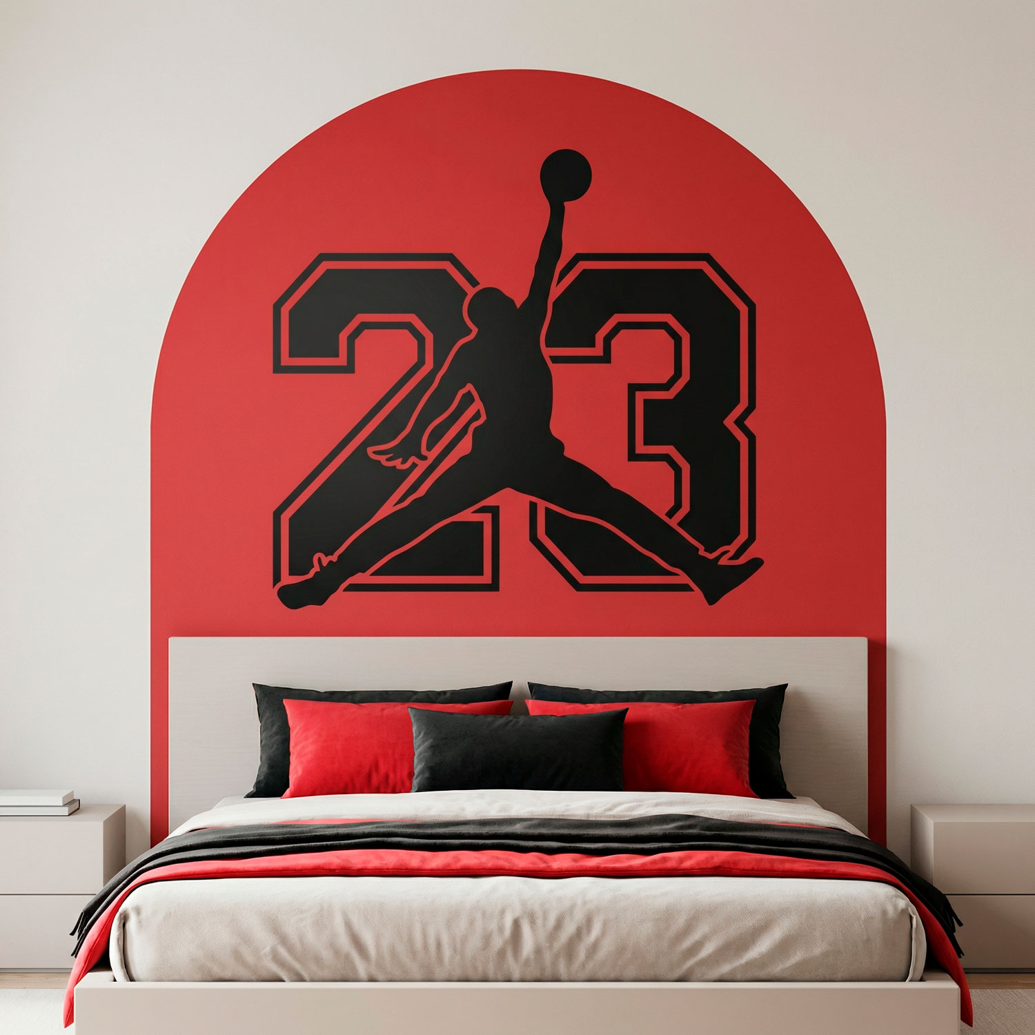 Adesivi Murali: Logo Jordan