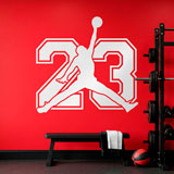 Adesivi Murali: Logo Jordan 28