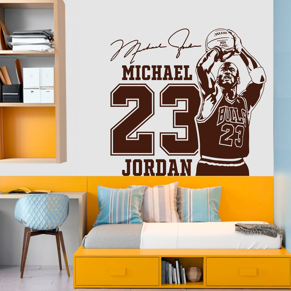 Adesivi Murali: Michael Jordan 23