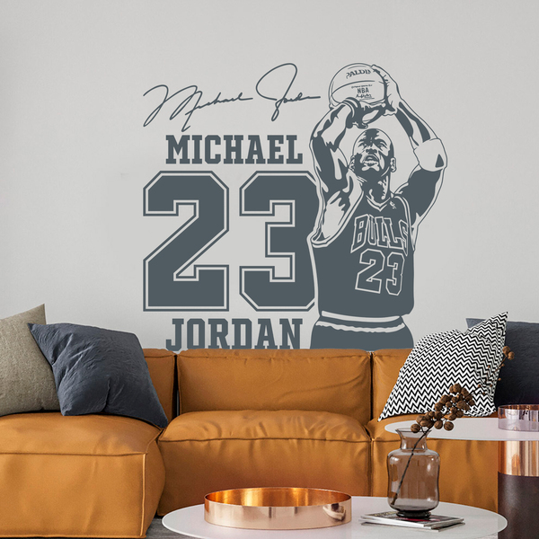 Adesivi Murali: Michael Jordan 23