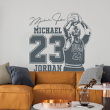 Adesivi Murali: Michael Jordan 23 4