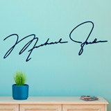 Adesivi Murali: Autografo di Michael Jordan 2