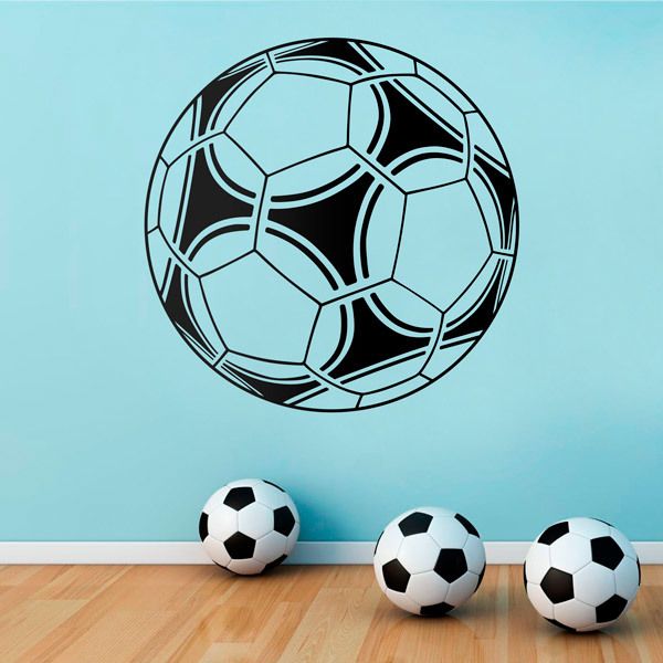 Adesivi Murali: Palla da Calcio 0