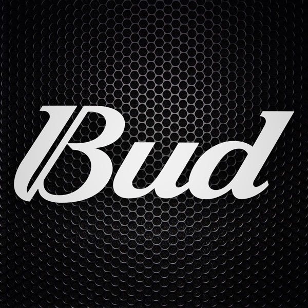 Adesivi per Auto e Moto: Birra Bud