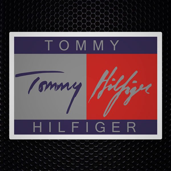 Adesivi per Auto e Moto: Tommy Hilfiger Firma
