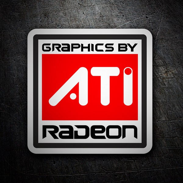 Adesivi per Auto e Moto: ATI Radeon