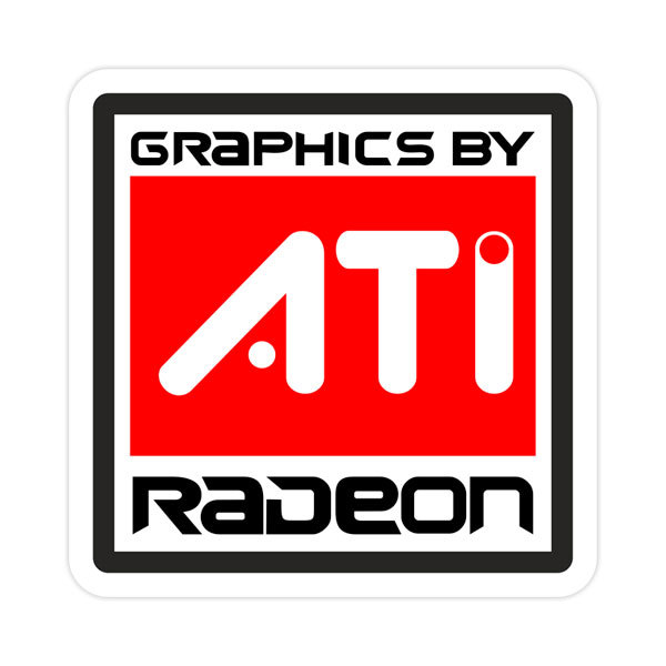 Adesivi per Auto e Moto: ATI Radeon