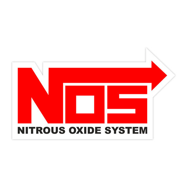 Adesivi per Auto e Moto: NOS Nitrous Oxide System