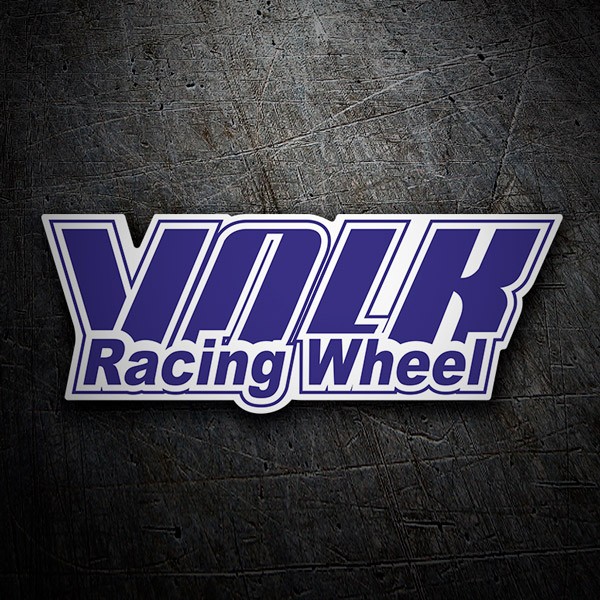 Adesivi per Auto e Moto: Volk Racing Wheel