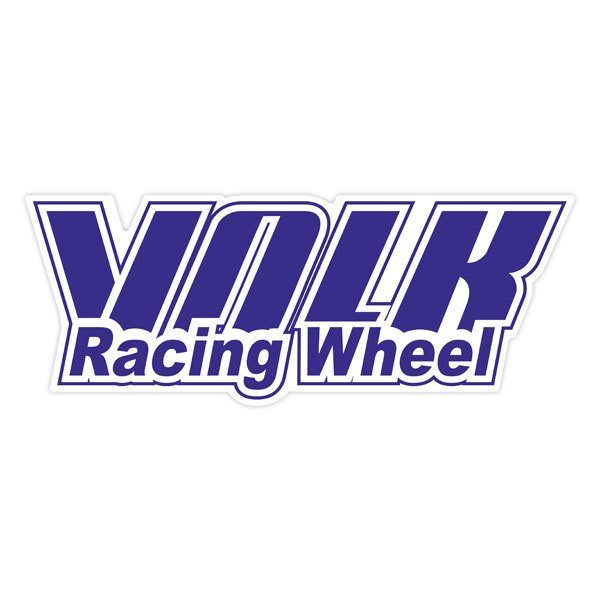 Adesivi per Auto e Moto: Volk Racing Wheel