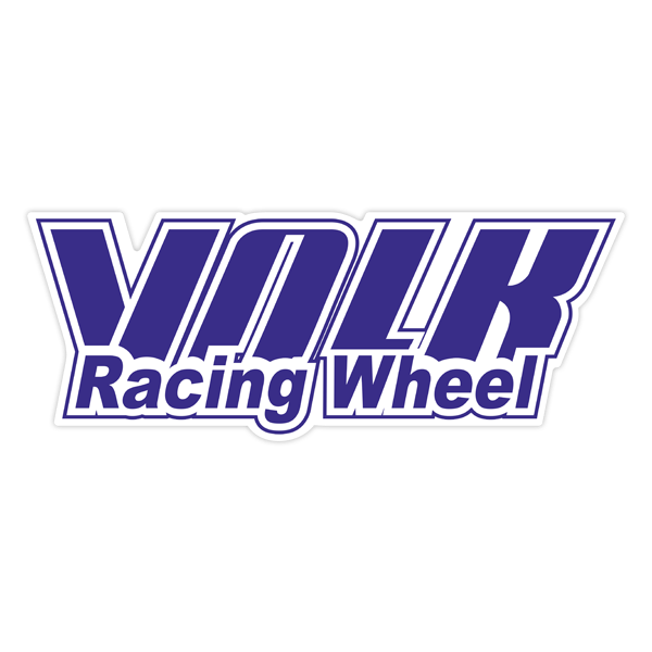 Adesivi per Auto e Moto: Volk Racing Wheel