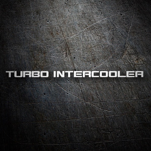 Adesivi per Auto e Moto: Turbo Intercooler