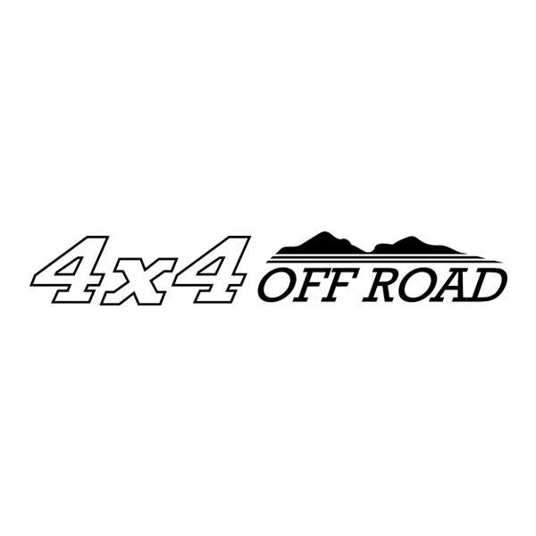 Adesivi per Auto e Moto: 4x4 Off Road