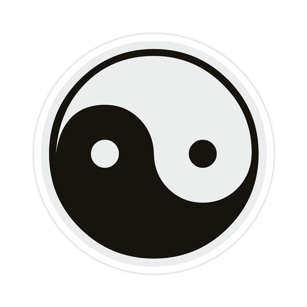 Adesivi per Auto e Moto: Yin Yang