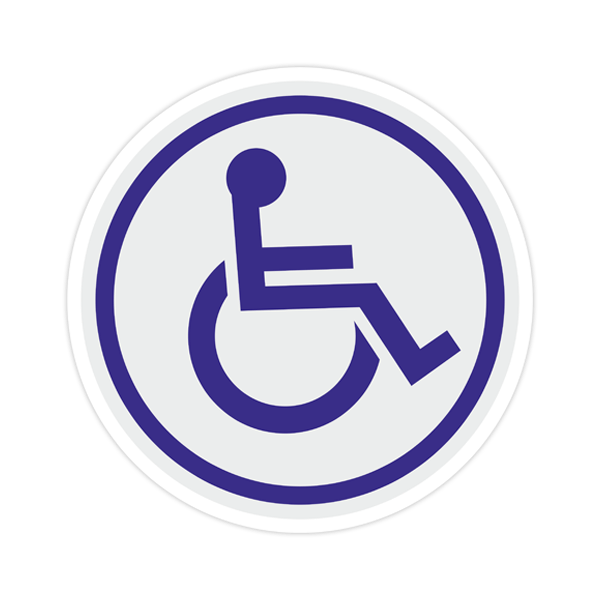 Adesivi Murali: Segno di Handicap