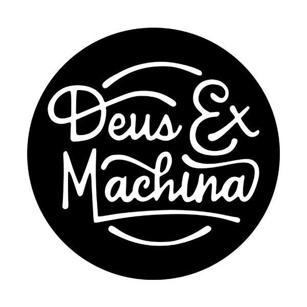 Adesivi per Auto e Moto: Deus ex Machina Cerchio