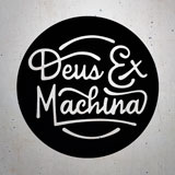 Adesivi per Auto e Moto: Deus ex Machina Cerchio 2