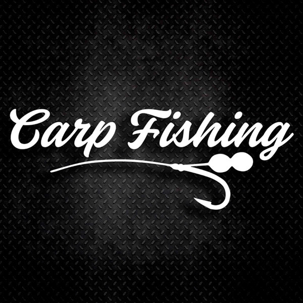 Adesivi per Auto e Moto: Carp Fishing