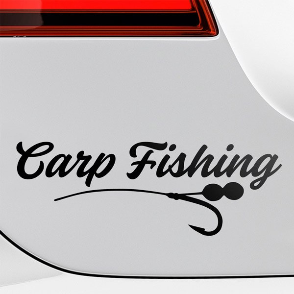 Adesivi per Auto e Moto: Carp Fishing