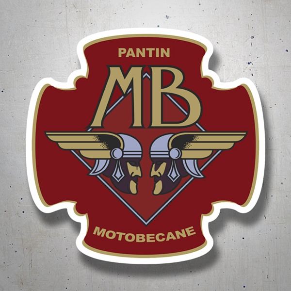 Adesivi per Auto e Moto: Motobécane Pantin MB